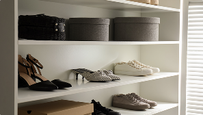 Shoe and Accessory Storage